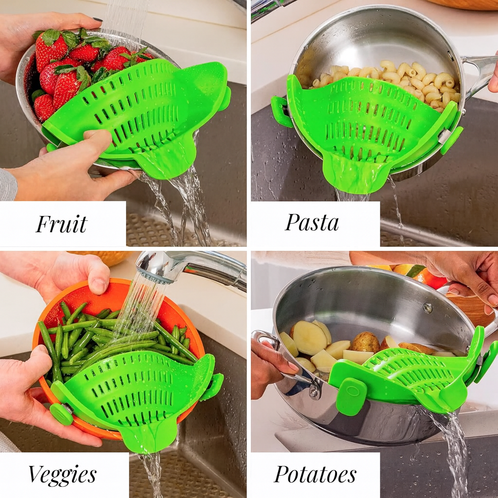 Clip N' Strain Colander